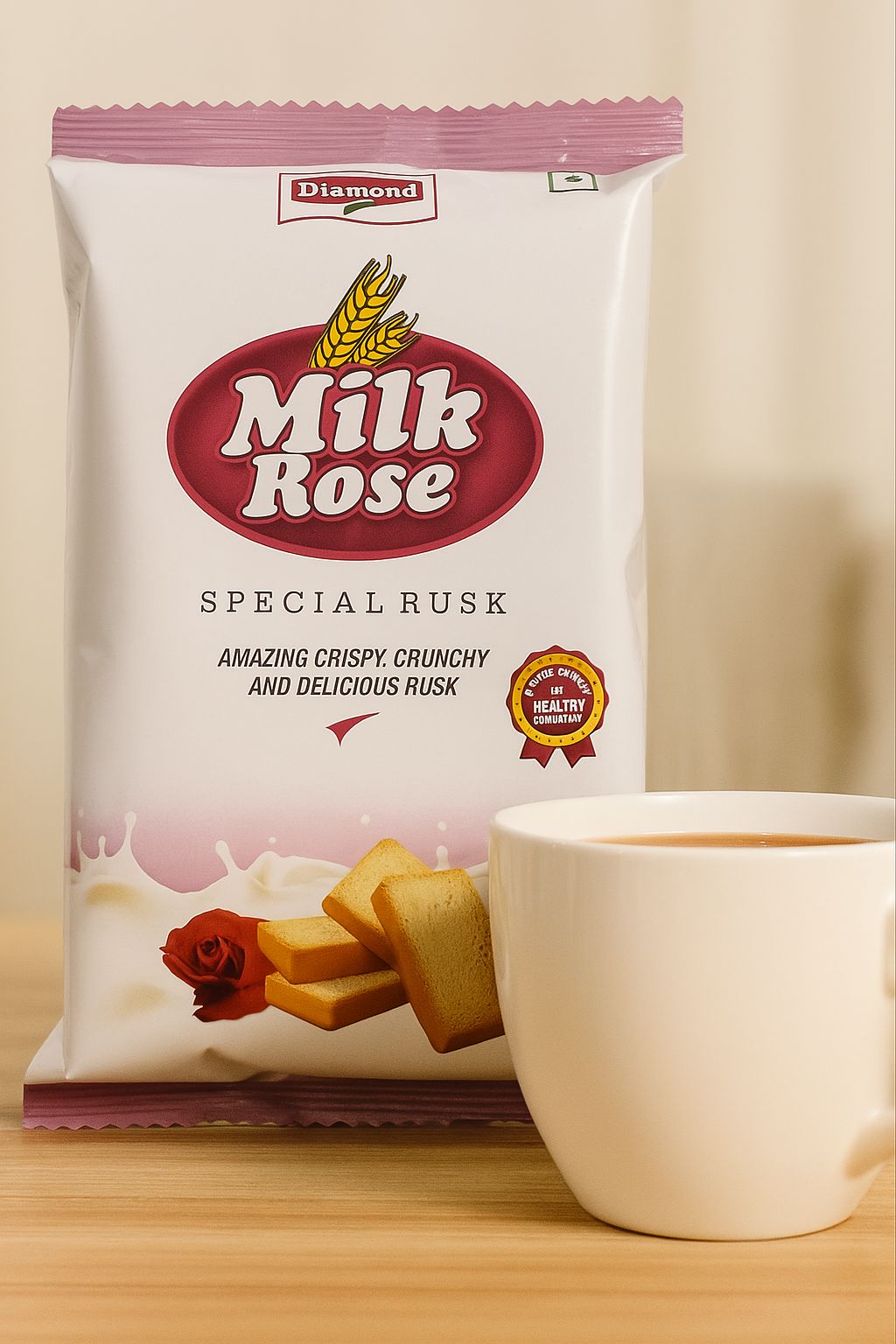 Milk Rose Special Rusk